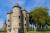 The romantic Donjon de Bours keep near Domaine de Fresnoy